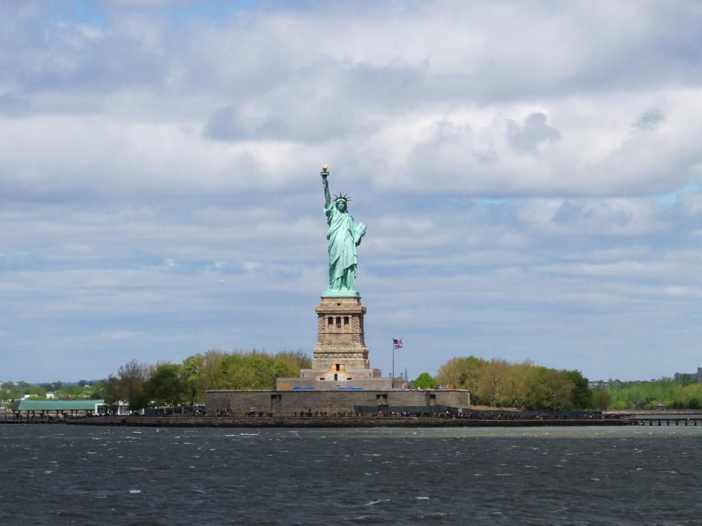 Statue de la liberté vue du Ferry