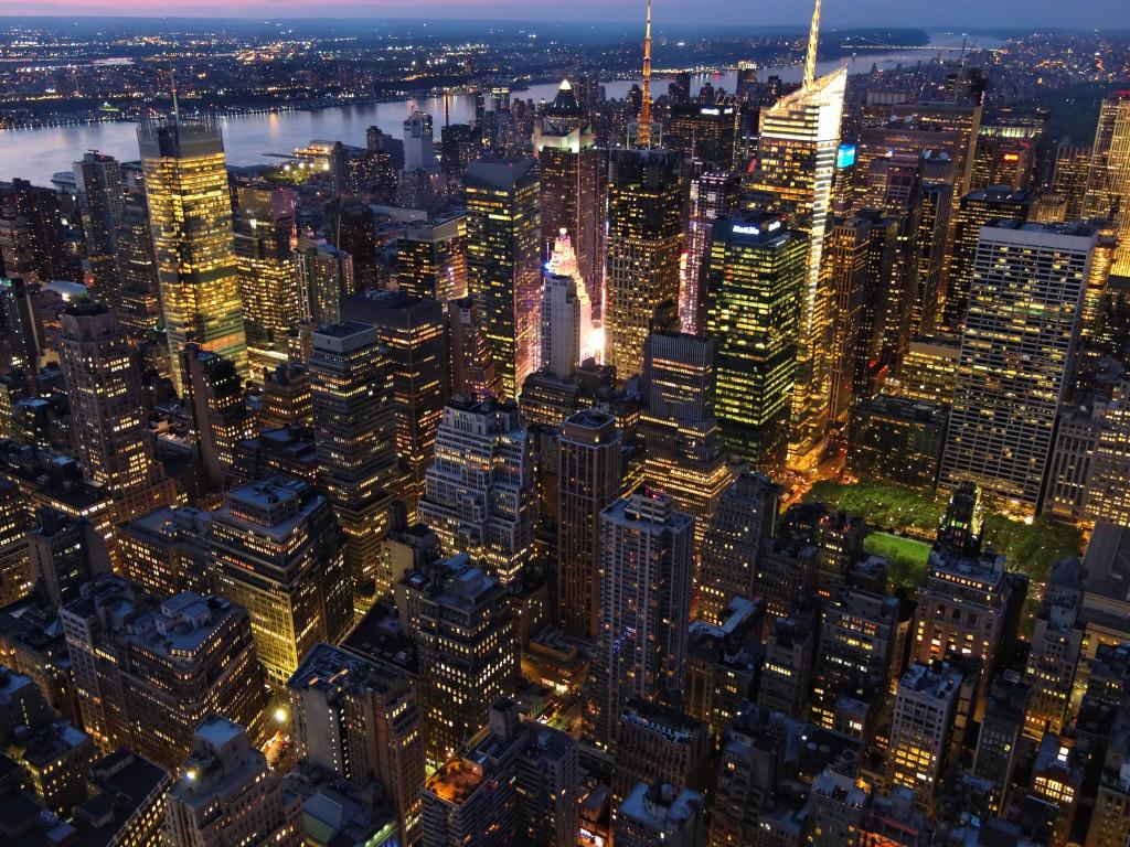 L'Empire State Building de nuit