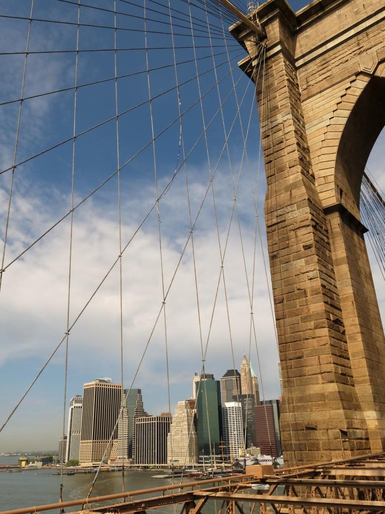 le brooklyn bridge à new york