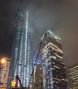 Brouillard au World Trade Center