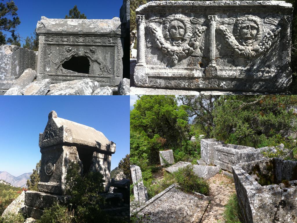 sarcophages à termessos