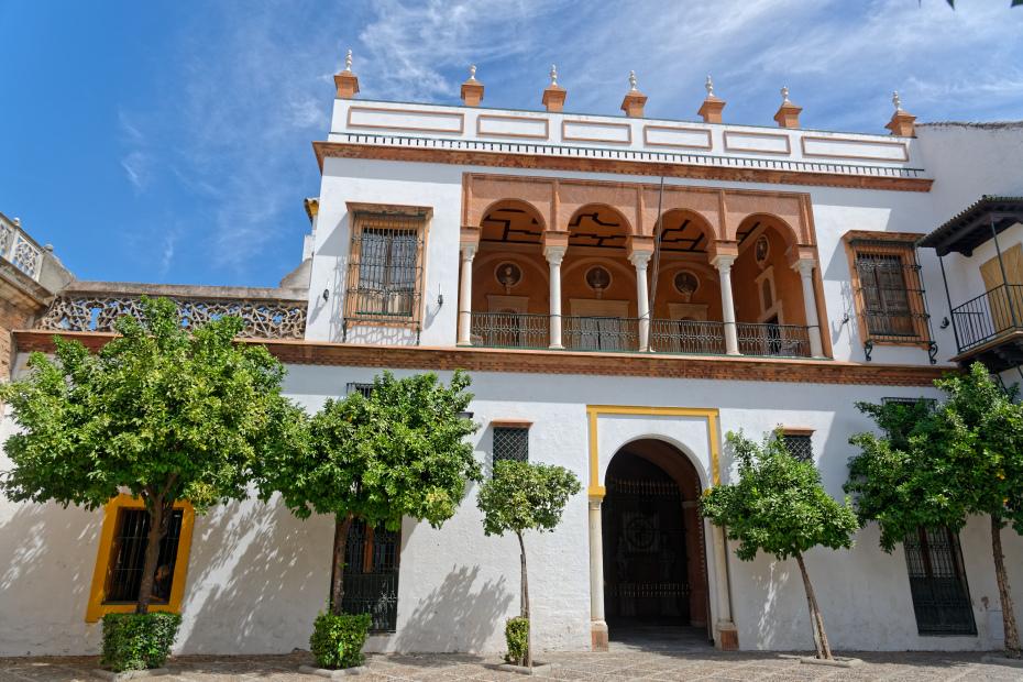 Façade de la Casa Pilatos