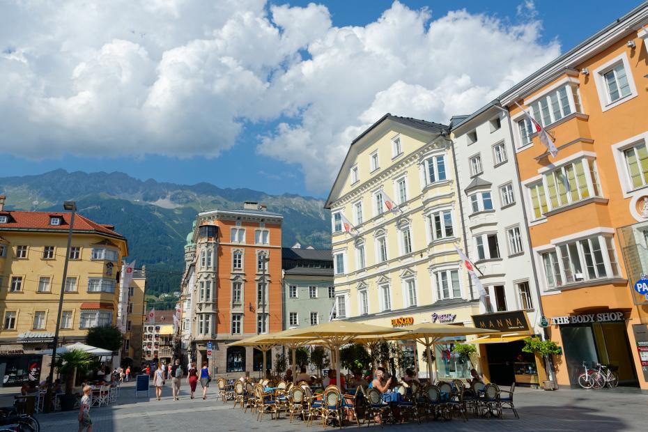 Place d'Innsbruck en Autriche