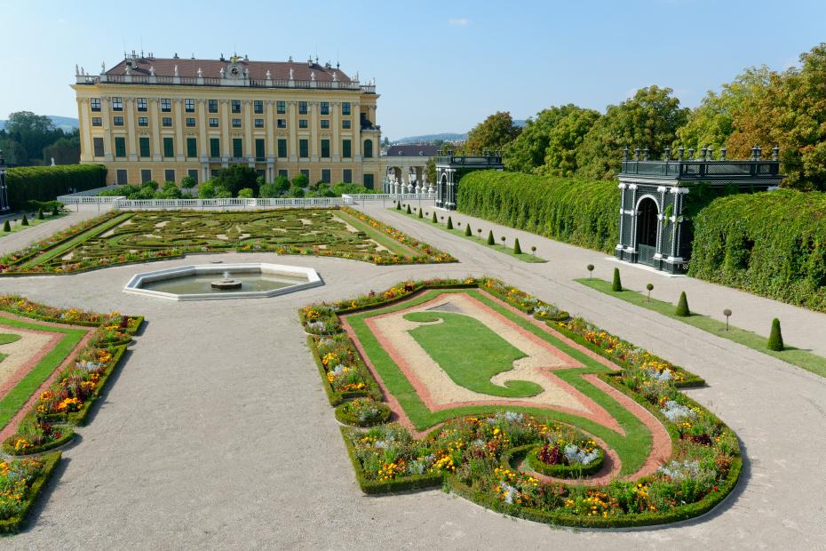 Schonbrunn Jardin du prince héritier en autriche