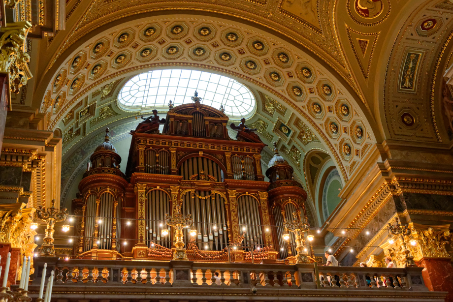 Orgues de la basilique Saint-Etienne à Budapest