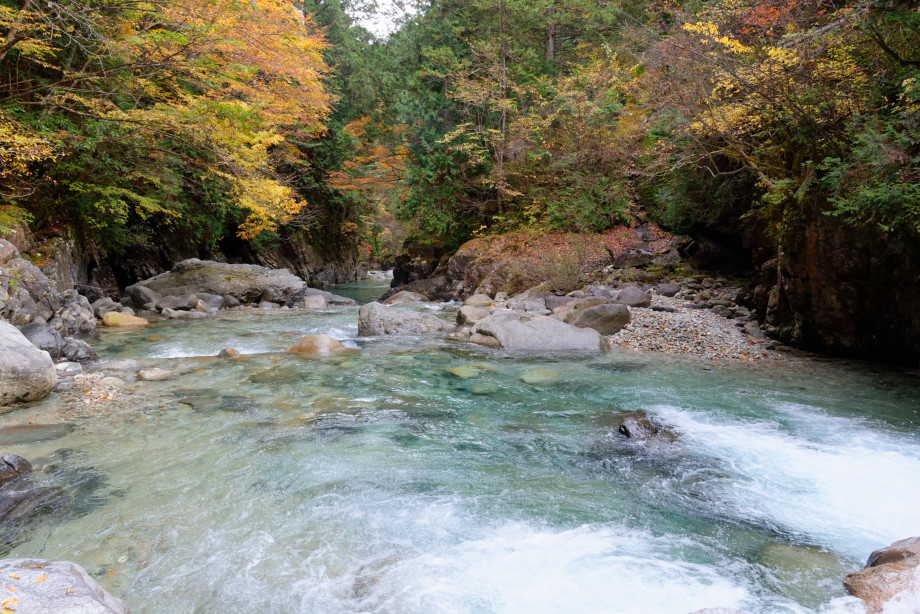 Gorges de Adera Keikoku au Japon