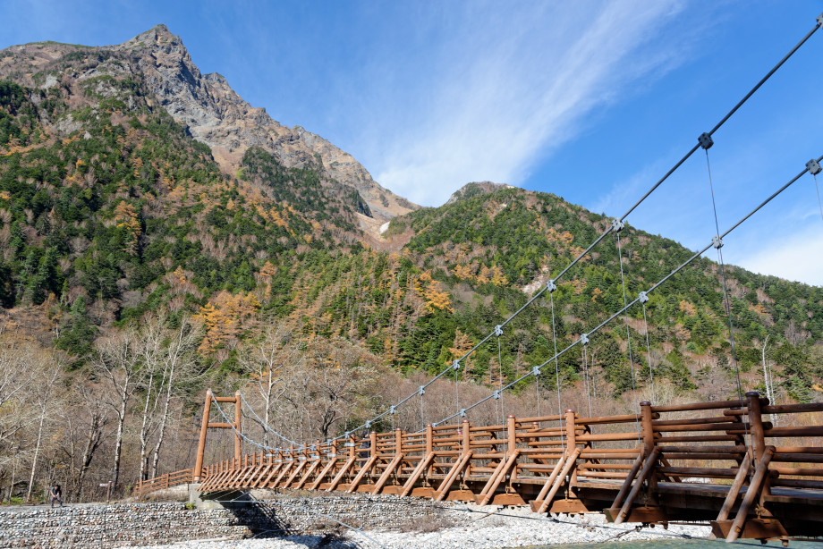 Myojin Bridge à Kamikochi