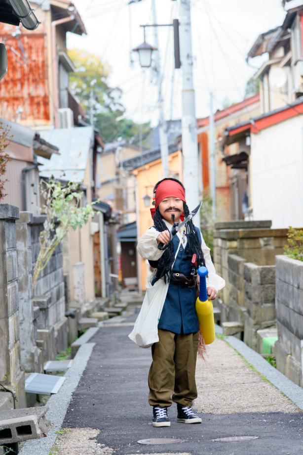 Enfant déguisé à Kanazawa