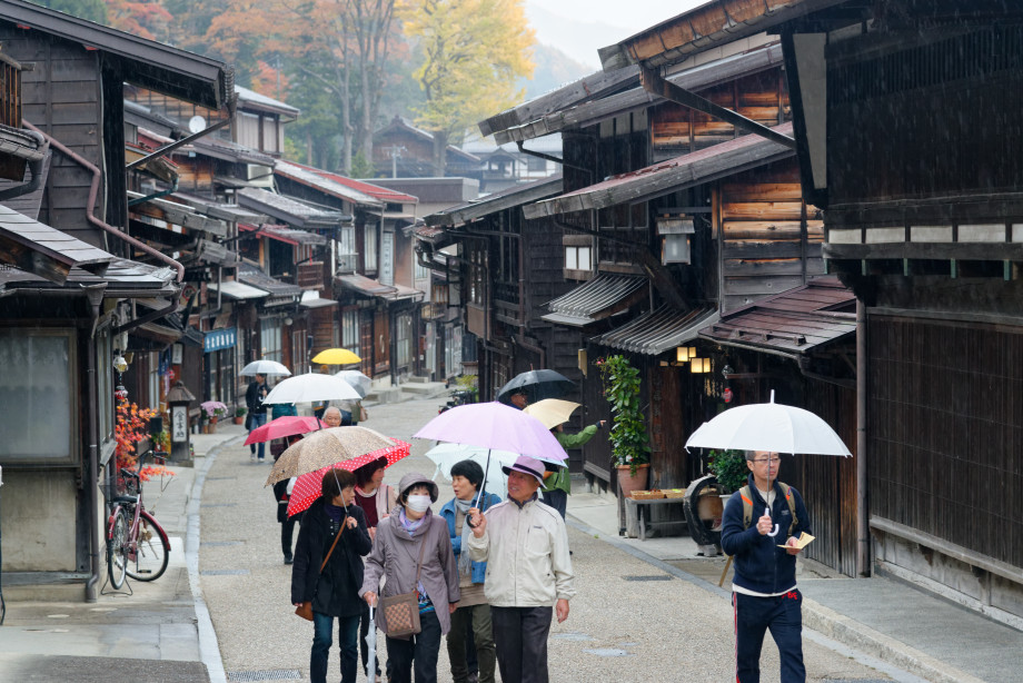 Rue traditionnelle de Narai Juku