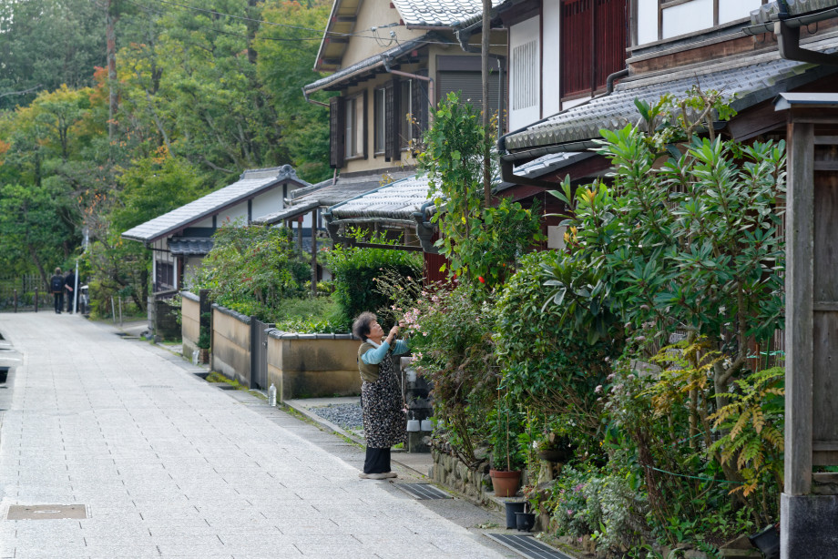Rue traditionnelle d'Arashiyama