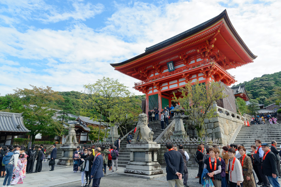 Entrée du Temple kiyomizu-dera