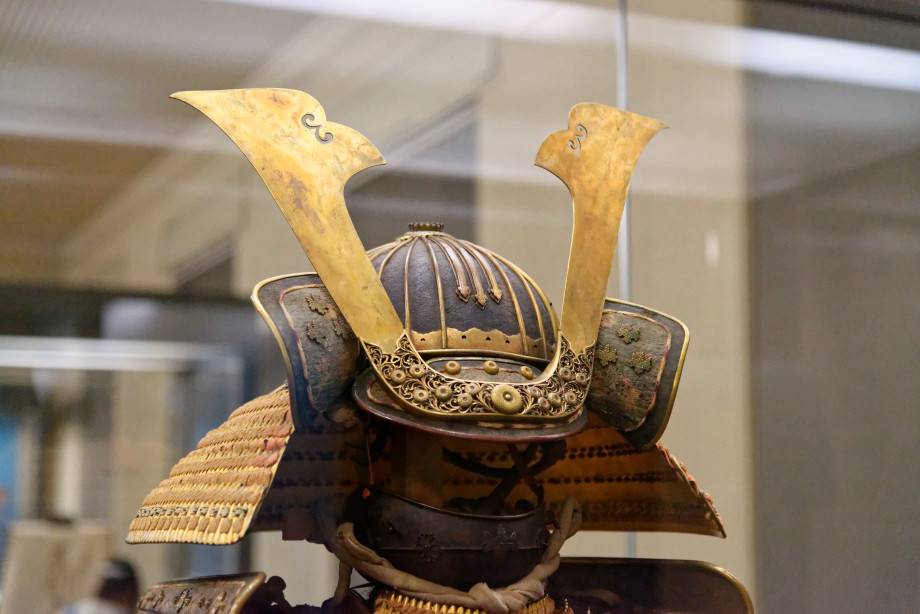 Casque de Samuraï au musée national de tokyo