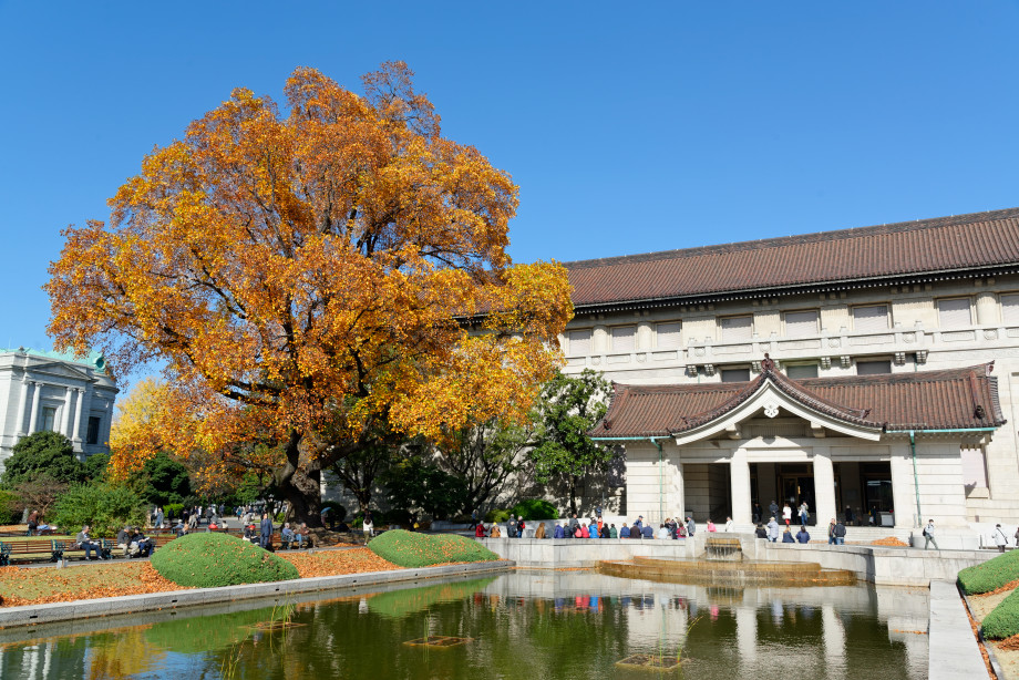 Entrée du musée national de Tokyo