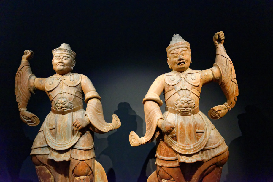 Sculptures au musée national de tokyo