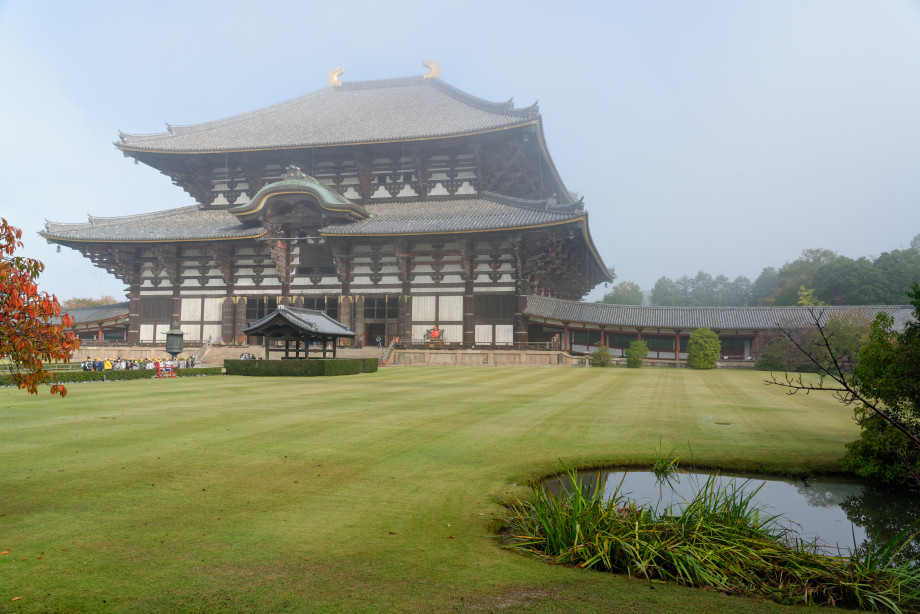 Todai-ji sous la brume