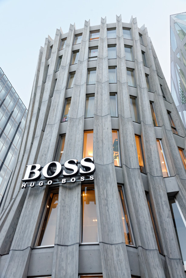 Immeuble Hugo Boss à Shibuya