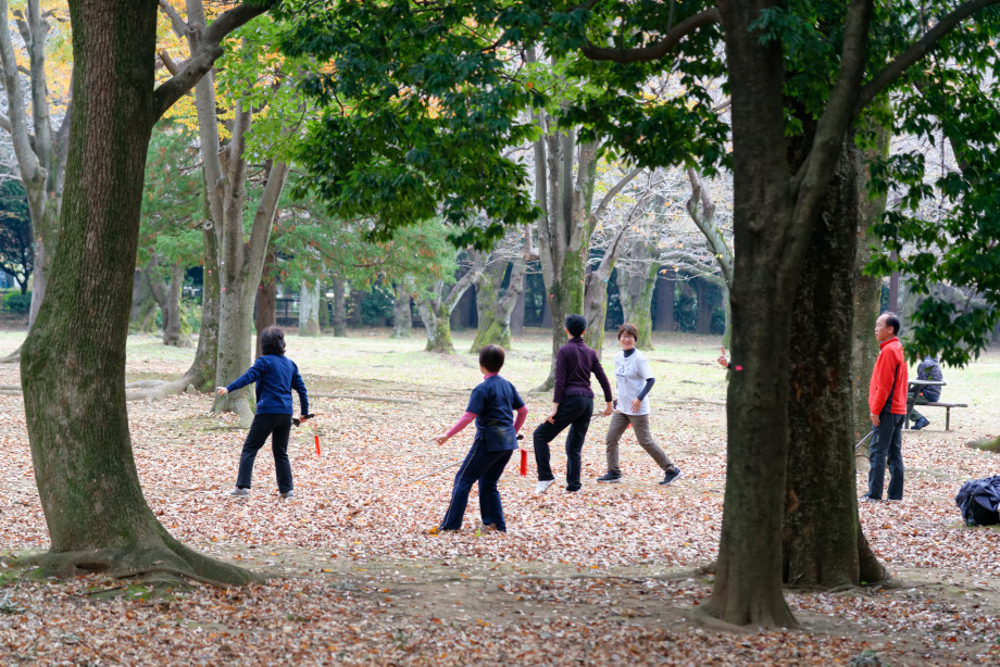 Parc de Yoyogi à Tokyo