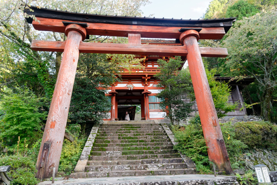 Entrée du sanctuaire yoshino mikumari