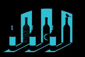 Illustration vectorielle vin bio
